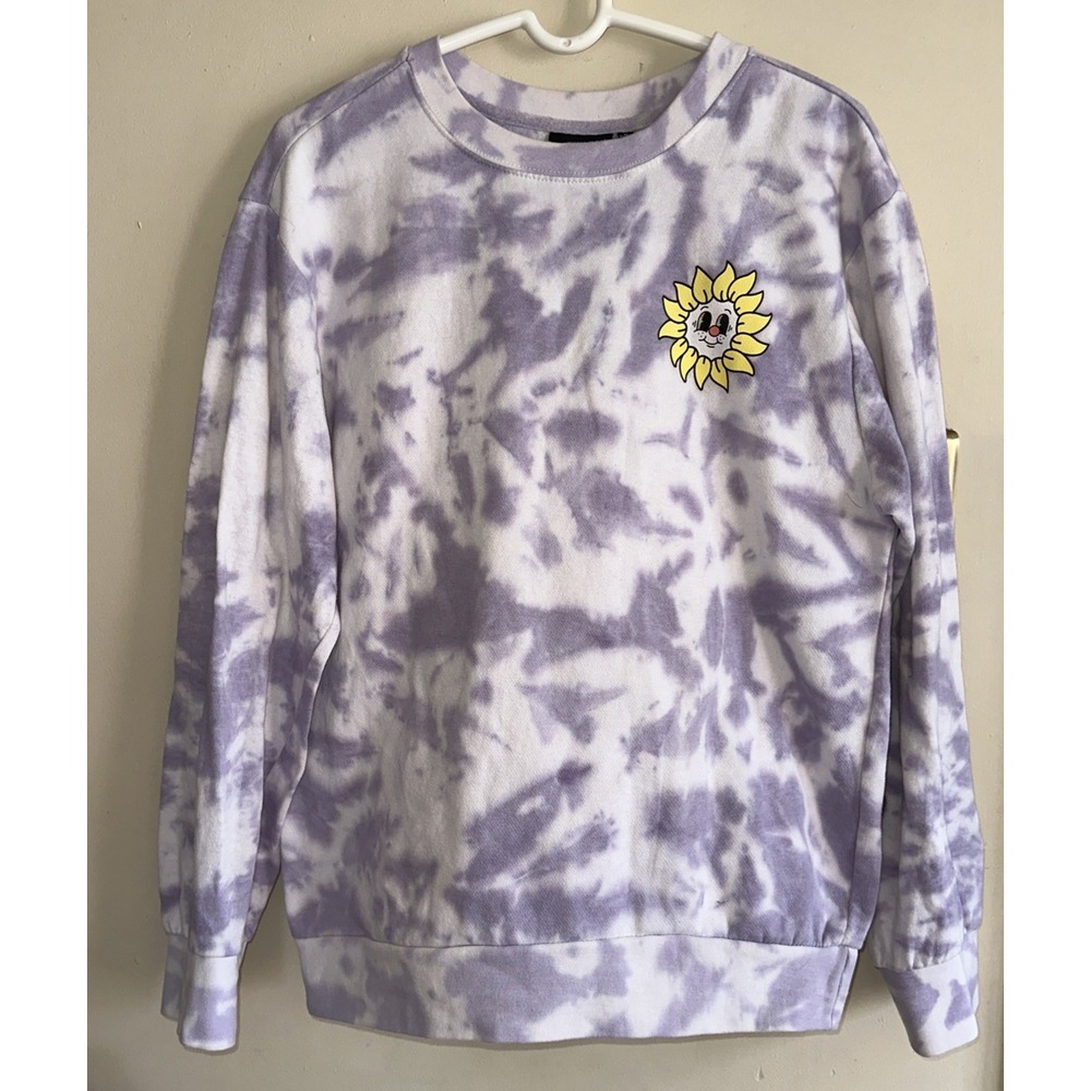 VTG Sun Daily Soul‎ Crewneck Tie Dye Sweatshirt Pullover CHEMISTRY M Streetwear